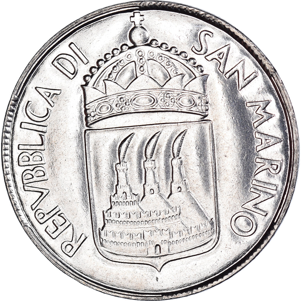Monnaie, Saint Marin , 100 Lire, 1973, SPL, Acier, KM:28