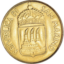 Monnaie, Saint Marin , 20 Lire, 1973, FDC, SUP+, Bronze-Aluminium, KM:26