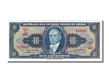 Brazil, 10 Cruzeiros, 1961, KM #167a, UNC(65-70), 029465