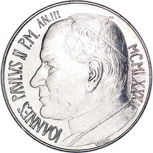 Coin, VATICAN CITY, John Paul II, 100 Lire, 1981, FDC, MS(65-70), Stainless
