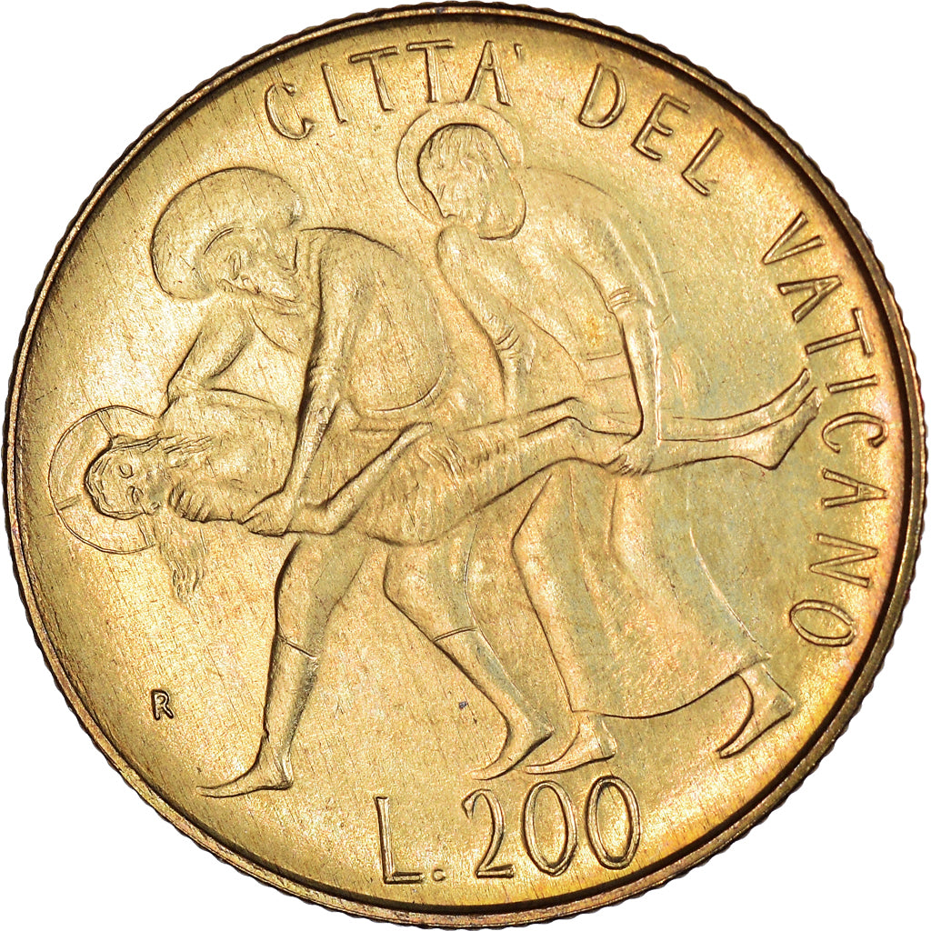Moneta, CITTÀ DEL VATICANO, John Paul II, 200 Lire, 1981, FDC