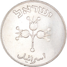 Coin, Israel, 500 Pruta, 1949, Heaton, Heaton, AU(55-58), Silver, KM:16