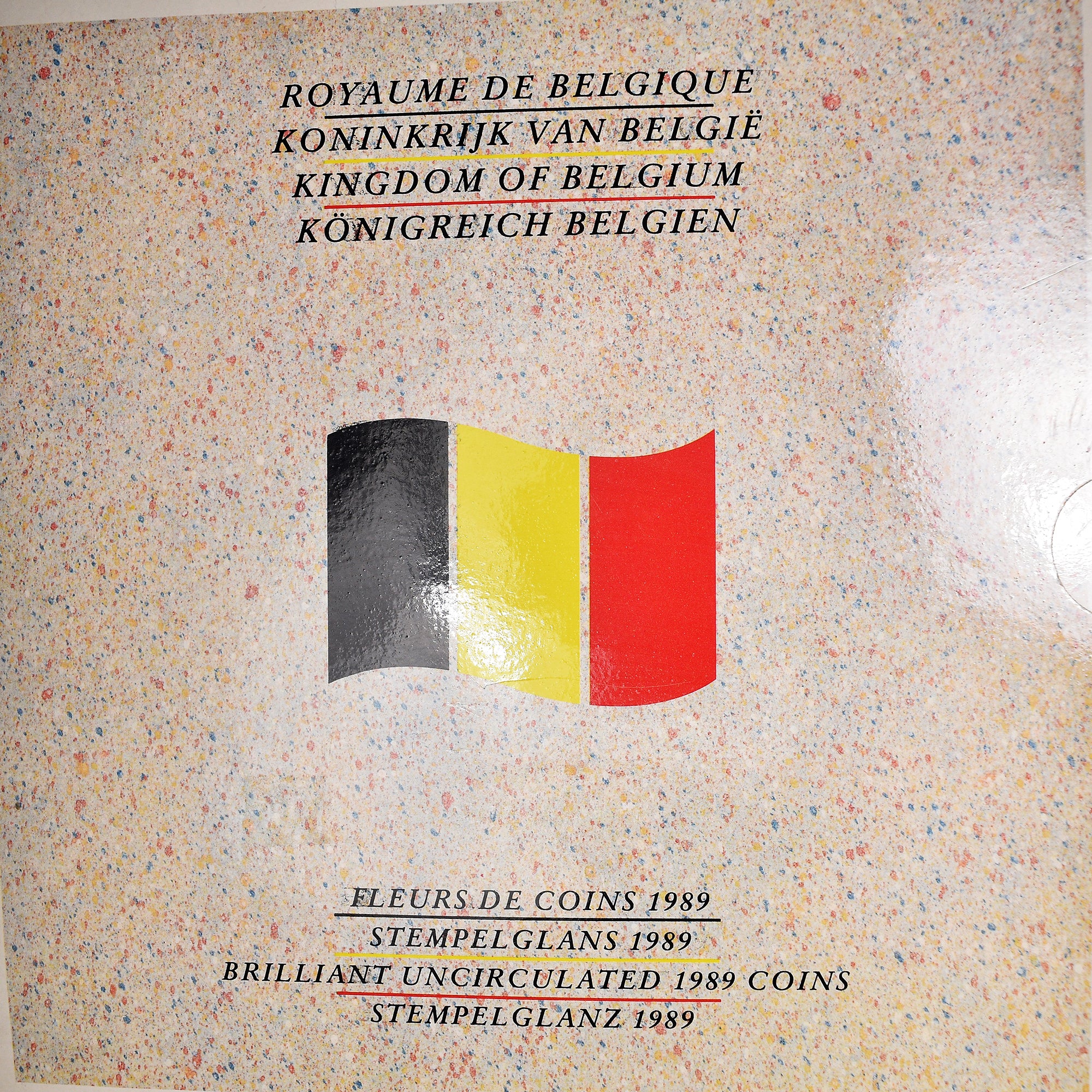 Coin, Belgium, Set 11 monnaies, 1989, BU, MS(65-70)
