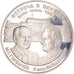 Rusland, Medaille, Gorbachev Weizsäcker Meeting Bonn 1989 Silver. be, 1989