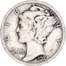 Monnaie, États-Unis, Mercury Dime, Dime, 1923, U.S. Mint, Philadelphie, TB