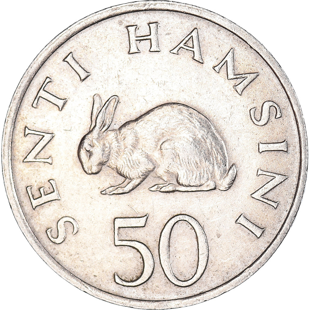 Coin, Tanzania, 50 Senti, 1966, EF(40-45), Copper-nickel, KM:3