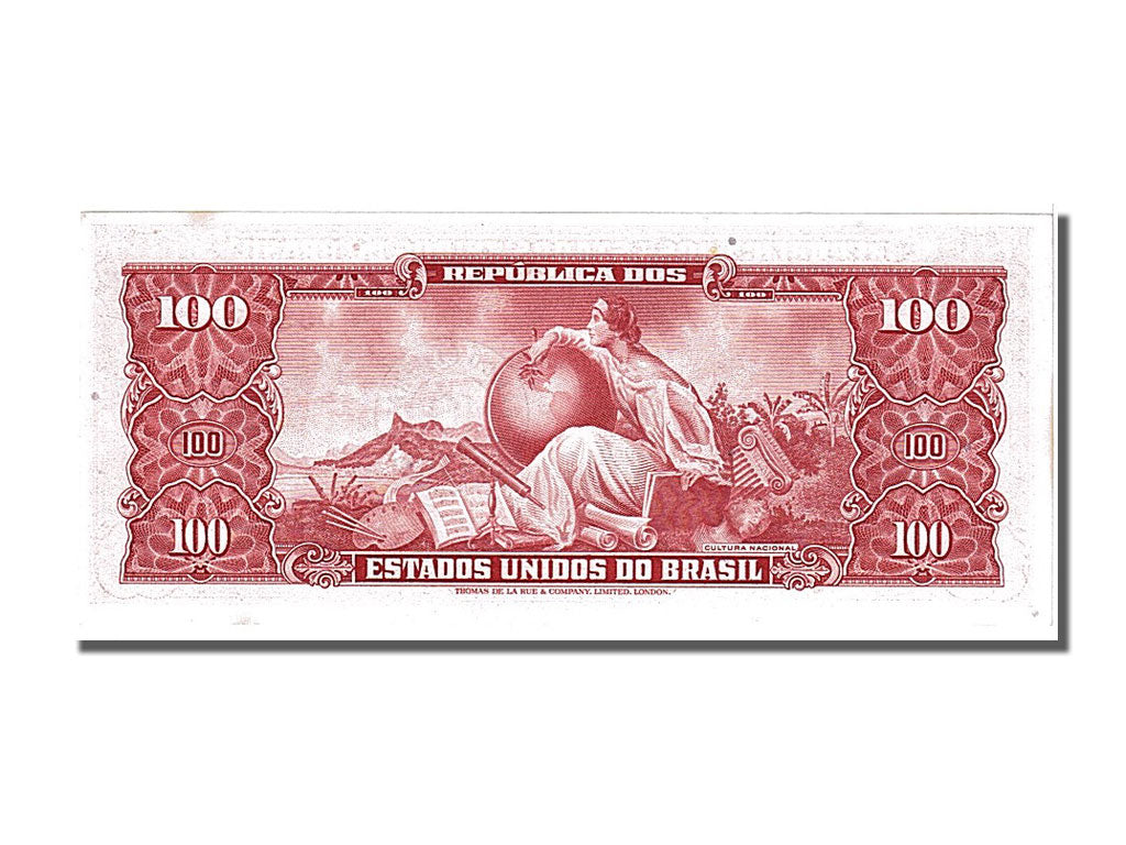Brazil, 10 Centavos on 100 Cruzeiros, 1966, KM #185b, UNC(65-70), 059056