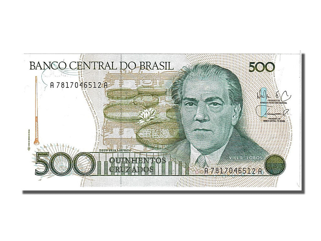 Brasile, 500 Cruzados, 1986, FDS