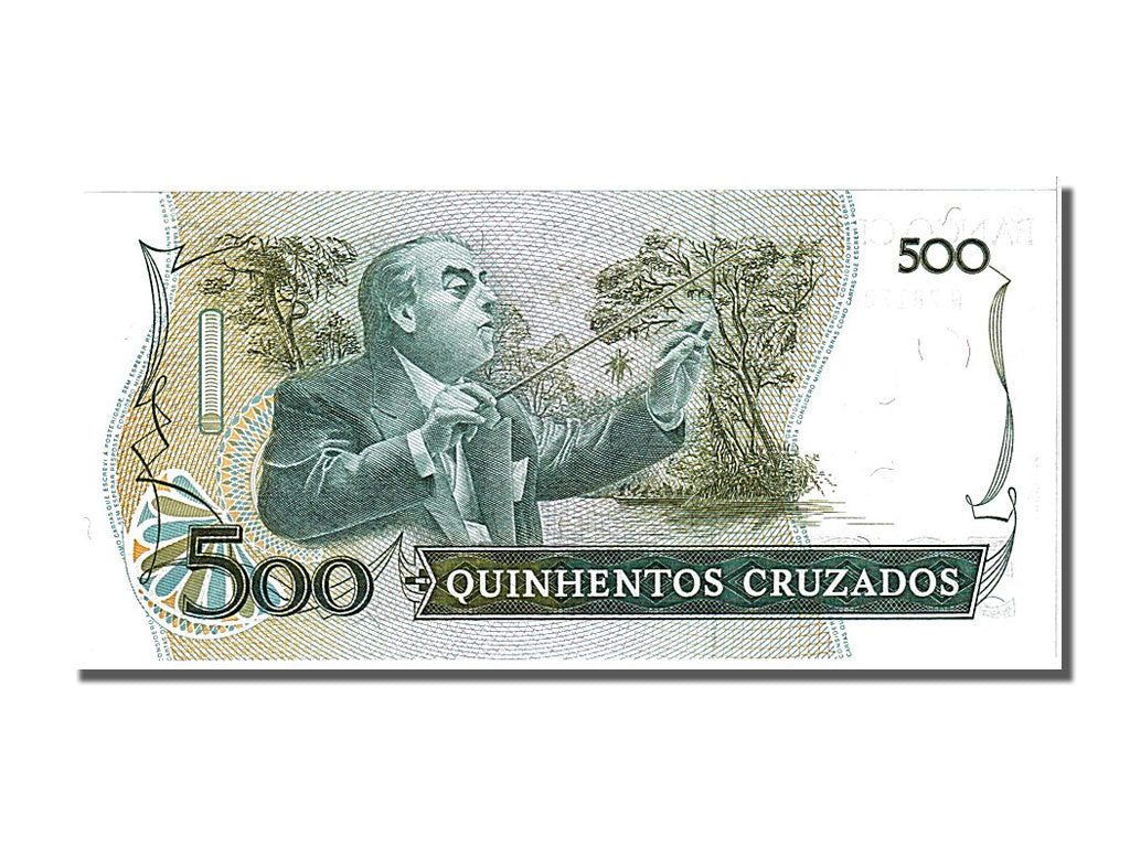 Brasile, 500 Cruzados, 1986, FDS