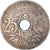 Münze, Frankreich, Lindauer, 25 Centimes, 1928, S, Kupfer-Nickel, KM:867a
