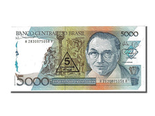 Banconote, Brasile, 5 Cruzados Novos on 5000 Cruzados, 1989, FDS