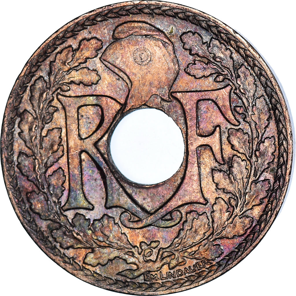 Moneta, Francia, Lindauer, 10 Centimes, 1936, MB+, Rame-nichel, KM:866a