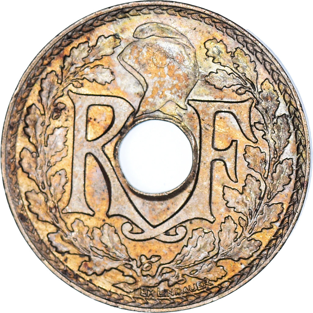 Coin, France, Lindauer, 5 Centimes, 1934, EF(40-45), Copper-nickel, KM:875