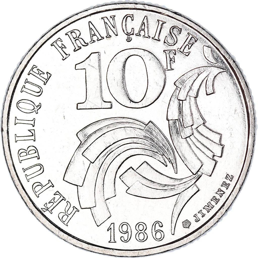 Monnaie, France, 10 Francs, 1986, Paris, SUP, Nickel, Gadoury:824, KM:E132