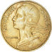 Moeda, França, Marianne, 20 Centimes, 1975, Paris, VF(30-35), Alumínio-Bronze