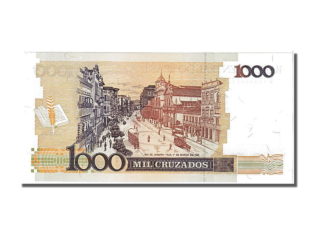 Brésil, 1000 Cruzeiros type J. Machado