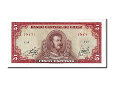 Chile, 5 Escudos, 1964, KM #138, UNC(65-70), 0749711