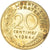 Moneta, Francja, Marianne, 20 Centimes, 1984, Paris, AU(55-58), Aluminium-Brąz