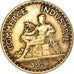 Munten, Frankrijk, Chambre de commerce, 50 Centimes, 1927, FR+, Aluminum-Bronze