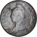 Moneta, Francia, Decime, AN 8, Metz, B+, Bronzo, Gadoury:187a