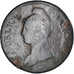 Moneda, Francia, Decime, AN 8, Metz, BC, Bronce, Gadoury:187a