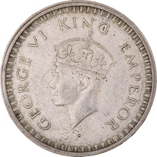 Coin, INDIA-BRITISH, George VI, Rupee, 1942, AU(50-53), Silver, KM:557.1