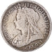 Monnaie, Grande-Bretagne, Victoria, Florin, Two Shillings, 1895, TB, Argent