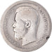 Coin, Russia, Nicholas II, 50 Kopeks, 1896, Paris, VF(20-25), Silver, KM:58.1