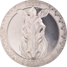 Coin, Sierra Leone, Zébre, Dollar, 2022, MS(63), Copper-nickel, KM:New