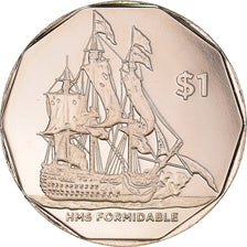 Coin, BRITISH VIRGIN ISLANDS, Dollar, 2022, H.M.S. Formidable.BU, MS(65-70)