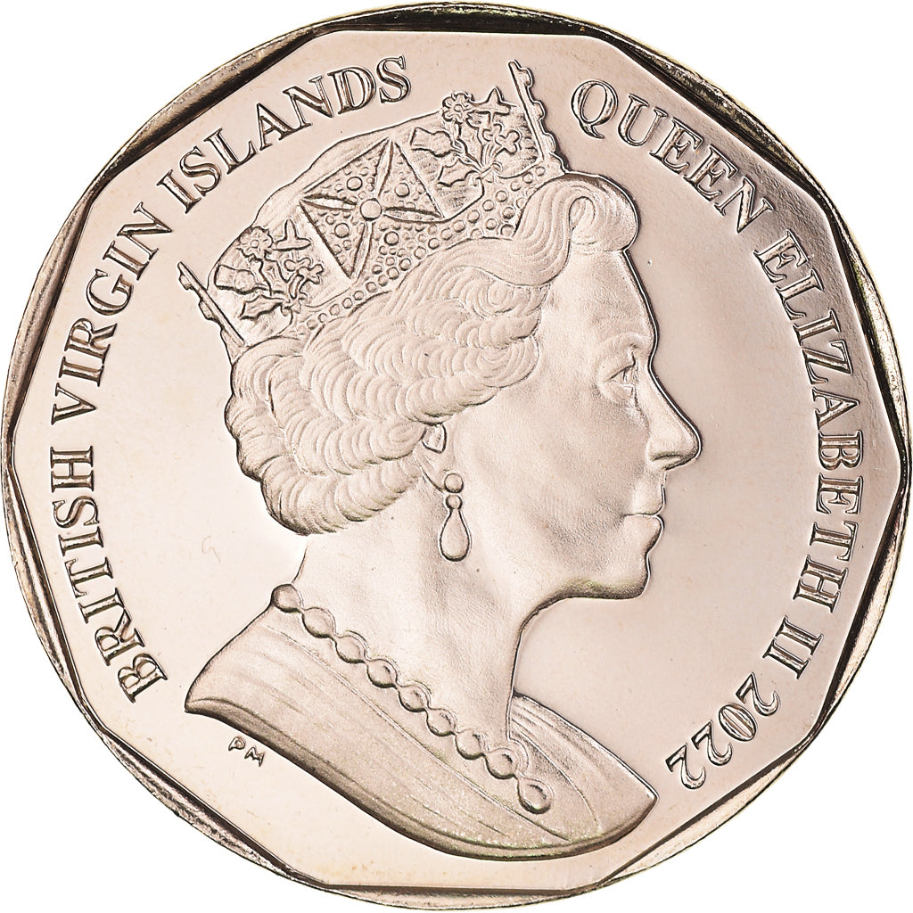 Coin, BRITISH VIRGIN ISLANDS, Dollar, 2022, H.M.S. Formidable.BU, MS(65-70)