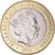 Moneta, Gibraltar, 2 Pounds, 2021, Christmas, MS(63), Bimetaliczny