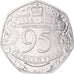 Münze, Gibraltar, 50 Pence, 2021, 95 ans de la reine Elizabeth II, UNZ
