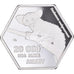 Coin, Madagascar, 20 000 Ariary, 2021, Nosy Boraha.BE, MS(65-70), Cupronickel