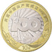 Monnaie, Chine, 10 Yüan, 2021, 100e anniversaire - Parti communiste chinois