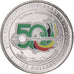 Coin, Guyana, 100 Dollars, 2020, 50 ans de la République.colorized., MS(63)