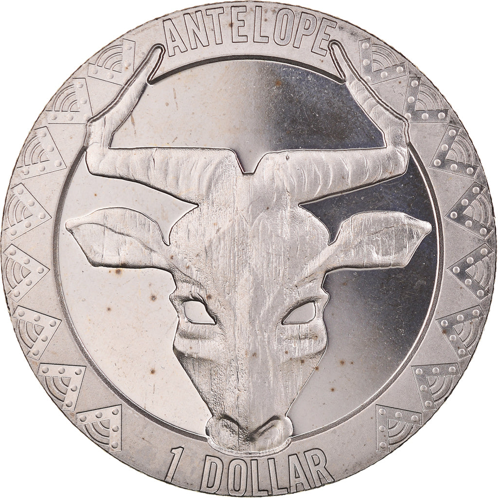 Munten, Sierra Leone, Dollar, 2022, L'antilope.BU, UNC-, Cupronickel, KM:484