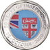 Coin, Fiji, 50 Cents, 2020, 50 ans of independence.colorized, MS(63), Nickel