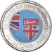 Coin, Fiji, 50 Cents, 2020, 50 ans of independence.colorized, MS(63), Nickel