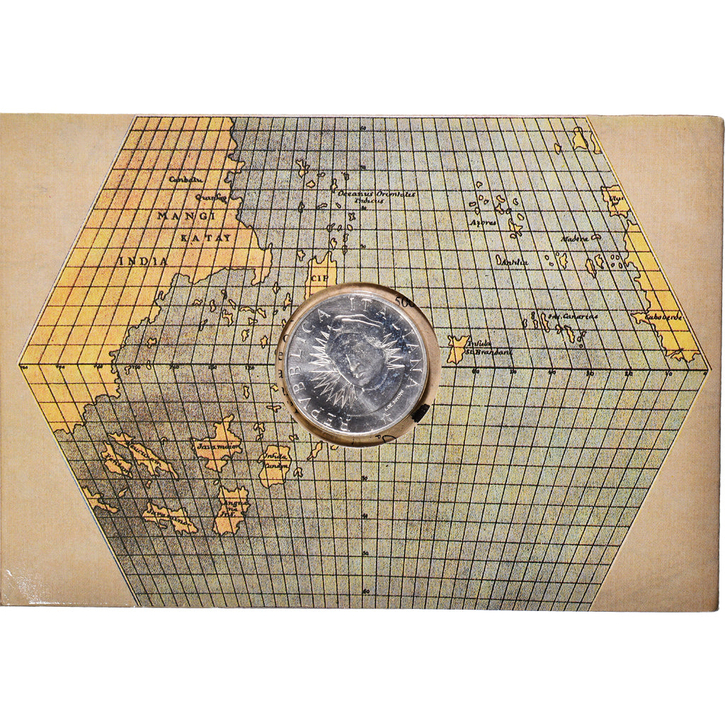 Coin, Italy, 500 Lire, 1991, Rome, Scoperta dell'America.FDC, MS(65-70), Silver
