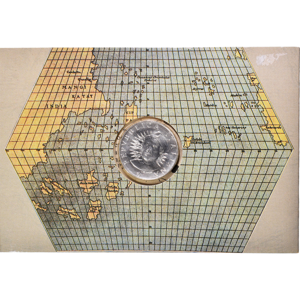Monnaie, Italie, 500 Lire, 1991, Rome, Scoperta dell'America.FDC, FDC, Argent