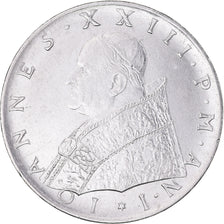 Monnaie, Cité du Vatican, John XXIII, 100 Lire, 1959, TTB+, Acier inoxydable