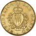 Monnaie, Saint Marin , 200 Lire, 1987, TTB, Bronze-Aluminium, KM:208