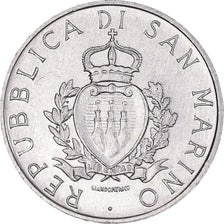 Monnaie, Saint Marin , 5 Lire, 1987, Rome, SUP, Aluminium, KM:203