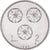 Moneda, San Marino, 2 Lire, 1987, Rome, MBC+, Aluminio, KM:202
