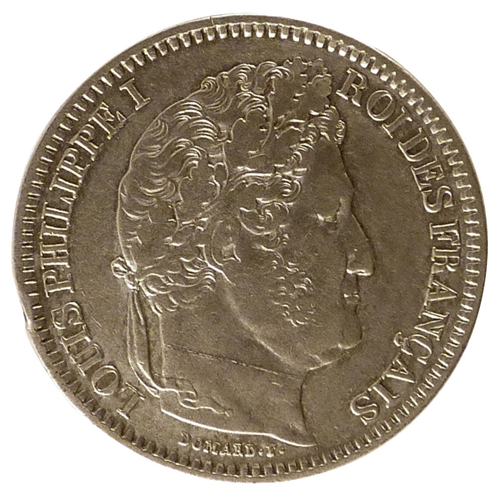 FRANCE, Louis-Philippe, 2 Francs, 1846, Paris, KM #743.1, EF(40-45), Silver,...
