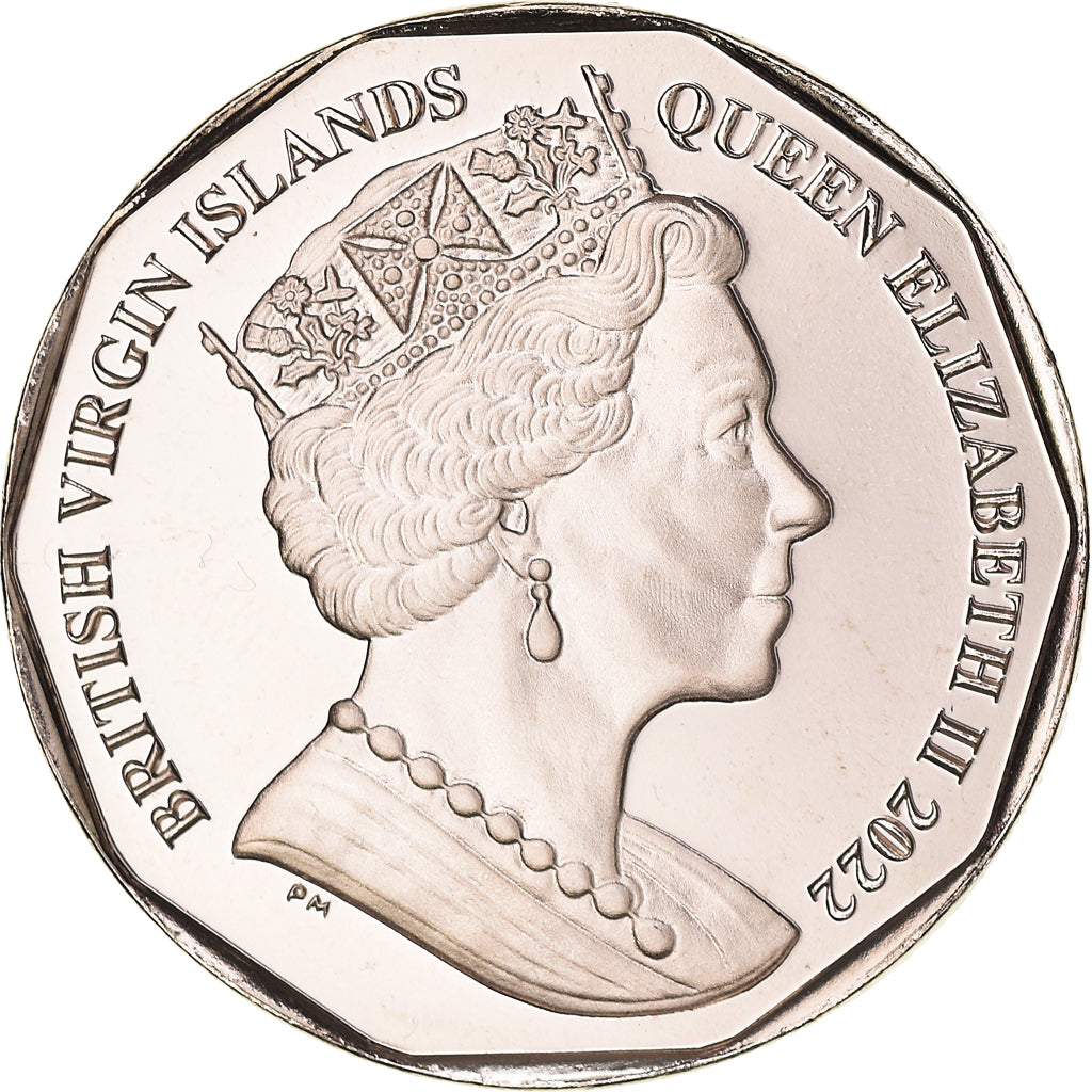 Coin, BRITISH VIRGIN ISLANDS, Dollar, 2022, Pobjoy Mint, HMS Astrea.FDC