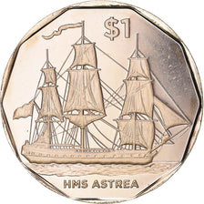Moneda, ISLAS VÍRGENES BRITÁNICAS, Dollar, 2022, Pobjoy Mint, HMS Astrea.FDC