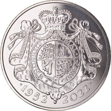 Coin, Great Britain, 5 Pounds, 2022, Jubilé de Platine de la Reine Elisabeth