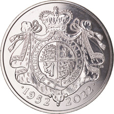 Coin, Great Britain, 5 Pounds, 2022, Jubilé de Platine de la Reine Elisabeth